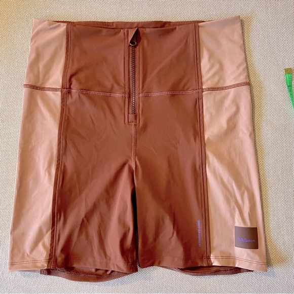Lululemon Hike To Swim Shorts 6” Ancient Copper/Pink Clay/Ancient Copper Size 10 - Picture 1 of 5